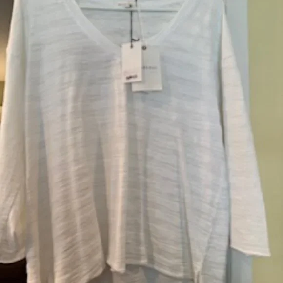 Mocodoc White Long Sleeve Tee - Picture 1 of 5